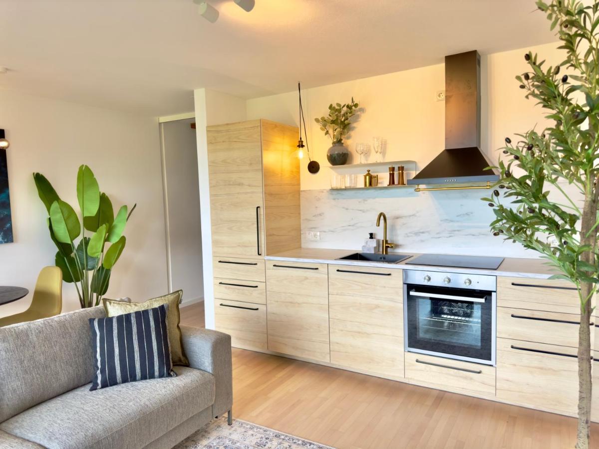 Flair Apartments Vorarlberg - Stilvolles Wohnen Nahe Bodensee & Alpen - Kueche, Balkon & Gratis Parkplatz เบรเกนซ์ ภายนอก รูปภาพ