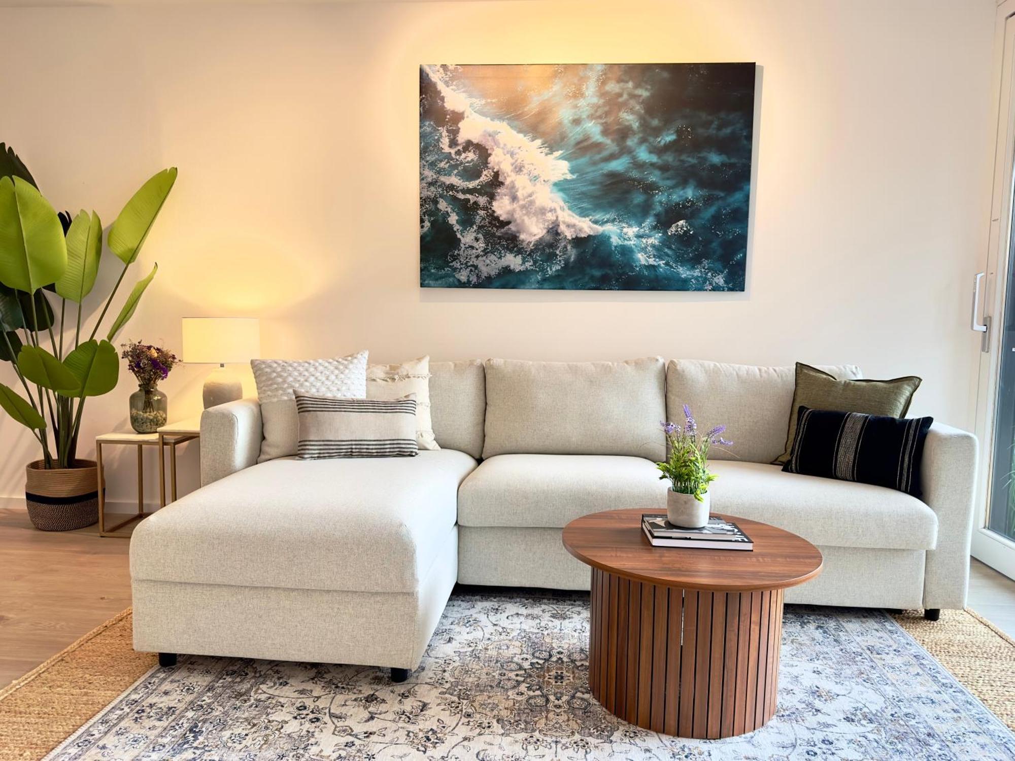 Flair Apartments Vorarlberg - Stilvolles Wohnen Nahe Bodensee & Alpen - Kueche, Balkon & Gratis Parkplatz เบรเกนซ์ ห้อง รูปภาพ