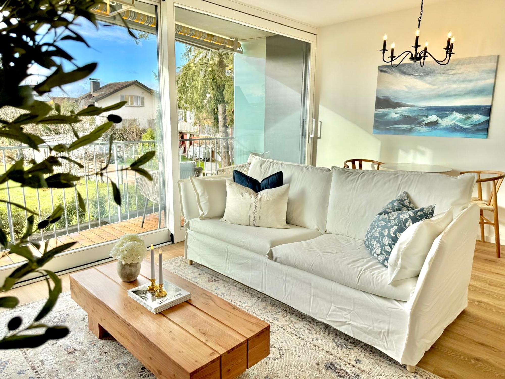 Flair Apartments Vorarlberg - Stilvolles Wohnen Nahe Bodensee & Alpen - Kueche, Balkon & Gratis Parkplatz เบรเกนซ์ ภายนอก รูปภาพ